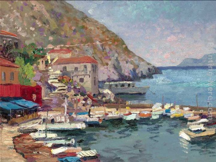 Thomas Kinkade Island Afternoon Greece